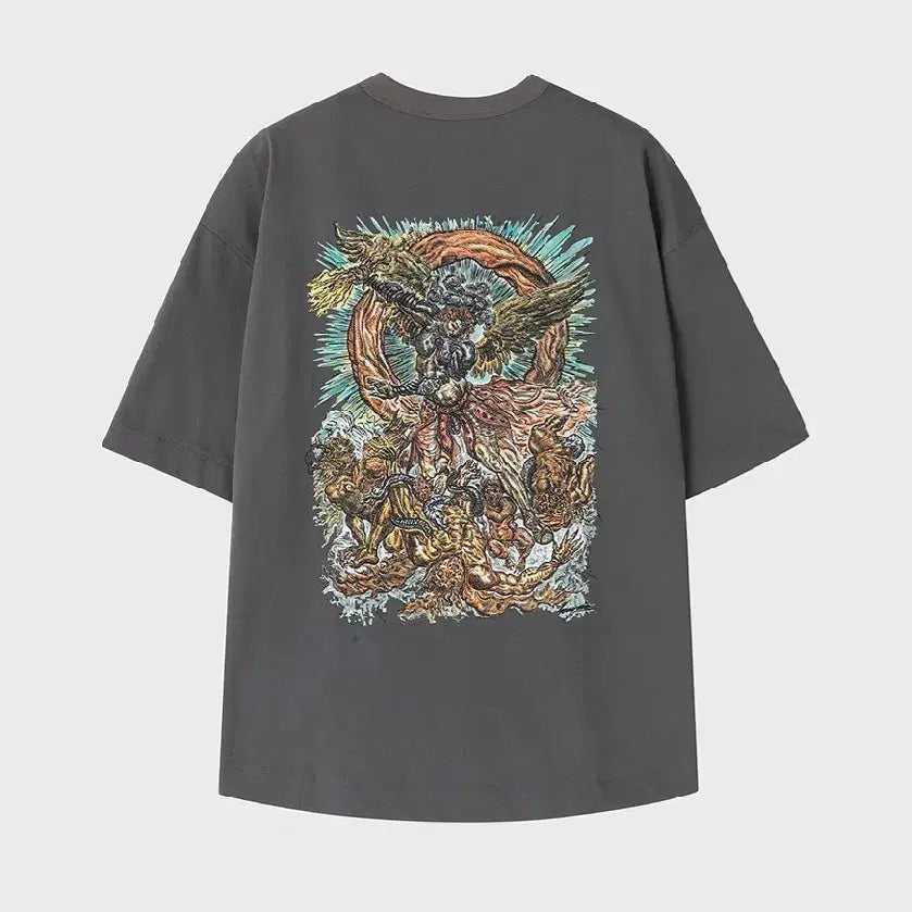 [BUNJANG] Songzio Archangel Embroidered T-Shirt / 송지오 아크엔젤 엠브로이드 티셔츠(48)