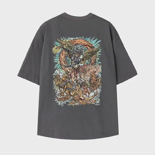 [BUNJANG] Songzio Archangel Embroidered T-Shirt / 송지오 아크엔젤 엠브로이드 티셔츠(48)
