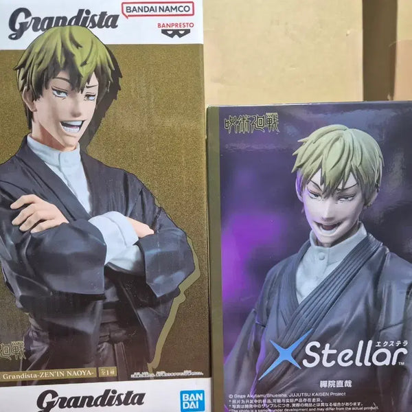 [BUNJANG] Jujutsu Kaisen Grandista Toji Fushiguro & Naoya Zenin Figure 2-Set (Sealed) / 미개봉 일괄정리)주술회전 Grandista 젠인 나오야 피규어 2종 셋트
