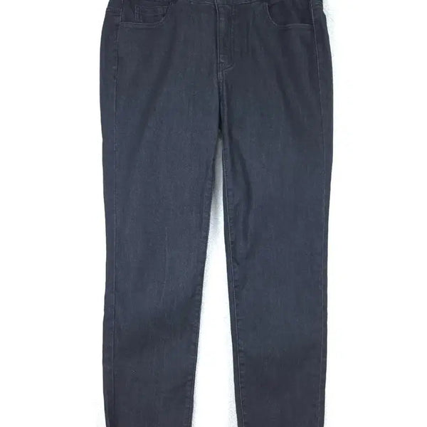 [BUNJANG] Marie Claire Women's Banding Denim Pants Black / 마리끌레르 여성 밴딩 데님 팬츠 청바지(77)