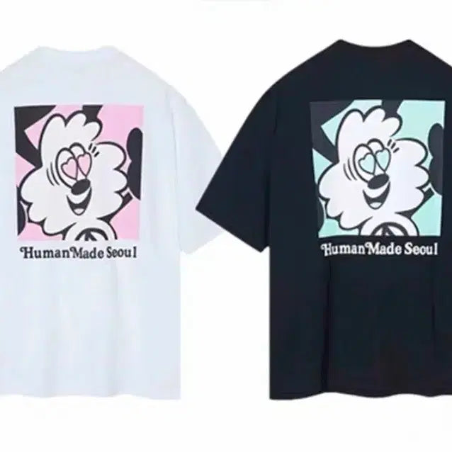 [BUNJANG] Human Made Seoul Short Sleeve T-Shirt / 휴먼메이드 서울 반팔 티셔츠