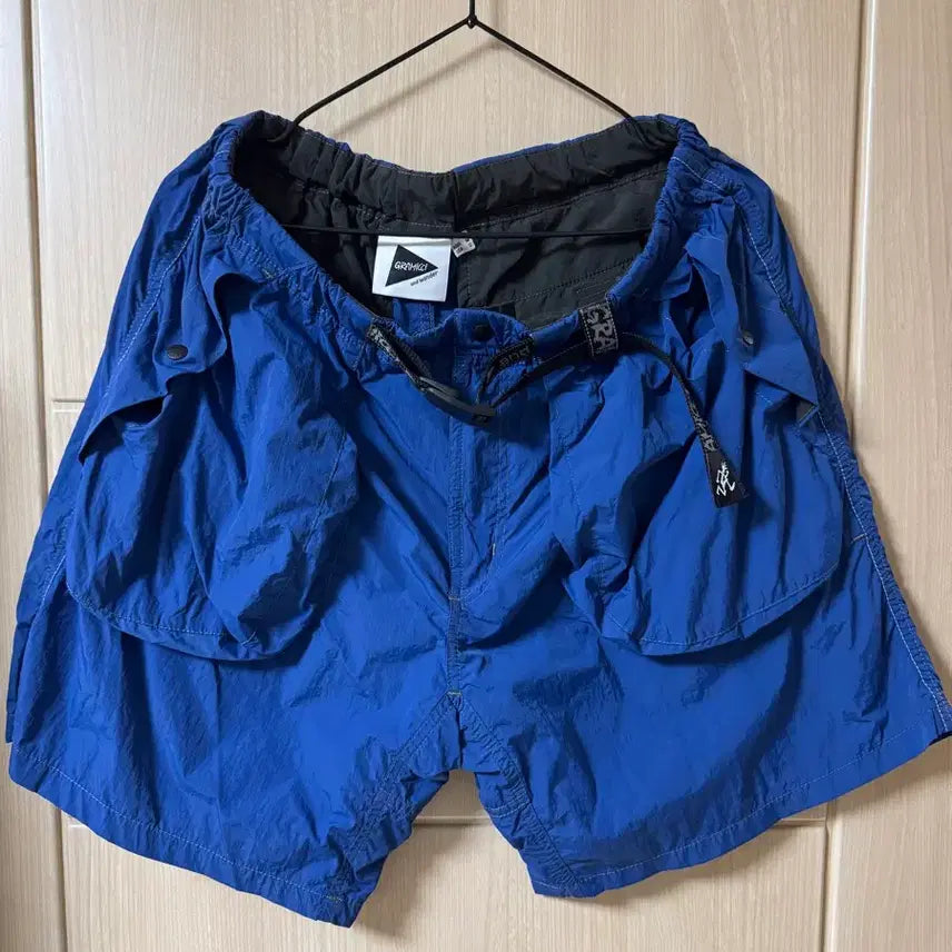 [BUNJANG] Gramicci x And Wander Collaboration Shorts Blue / 그라미치 x 앤드원더 반바지 블루