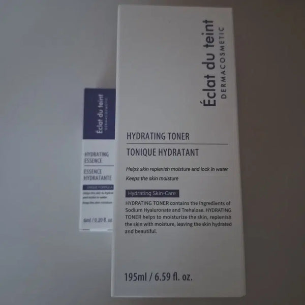 [BUNJANG] Eclat du Temps Hydrating Toner 195ml + Essence 6ml Set / 에끌라뒤땅 하이드레이팅 토너 195ml + 에센스 6ml