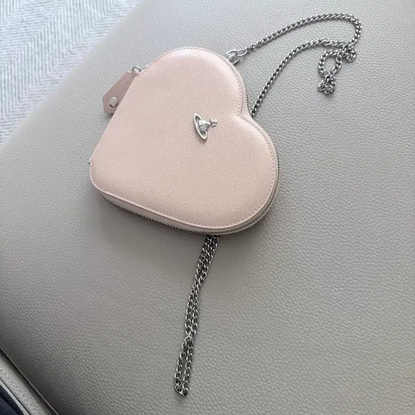 [BUNJANG] Vivienne Westwood Heart Mini Bag Pink / 비비안웨스트우드 하트 미니백 핑크