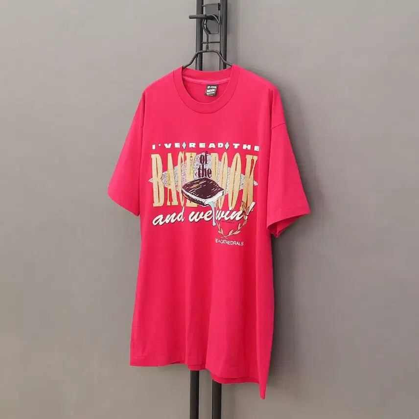 [BUNJANG] Fruit of the Loom 90s USA The Cathedrals Graphic T-Shirt XXL / 프룻오브더룸 90's USA The Cathedrals반팔티XXL~110