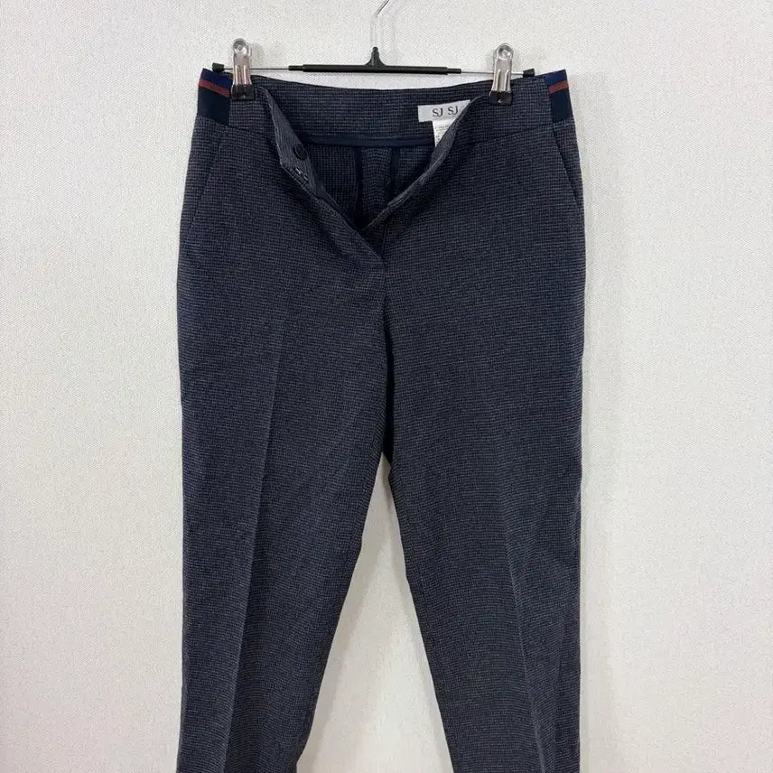 [BUNJANG] SJSJ Check Pattern Slacks (24-inch) / sjsj 체크패턴 슬랙스 24인치