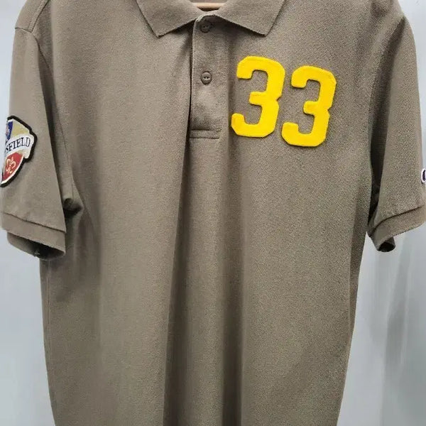 [BUNJANG] Champion Japan Store PK T-Shirt Khaki L / 챔피온 일본매장판 PK 반팔티 카키  L사이즈