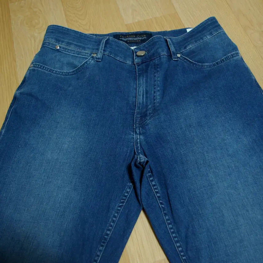 [BUNJANG] Maestro Tailored Stretch Rayon Blend Denim Pants (Size 30-31) / 마에스토로 봄여름 테일러드 진 30-31
