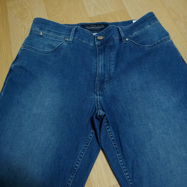 [BUNJANG] Maestro Tailored Stretch Rayon Blend Denim Pants (Size 30-31) / 마에스토로 봄여름 테일러드 진 30-31