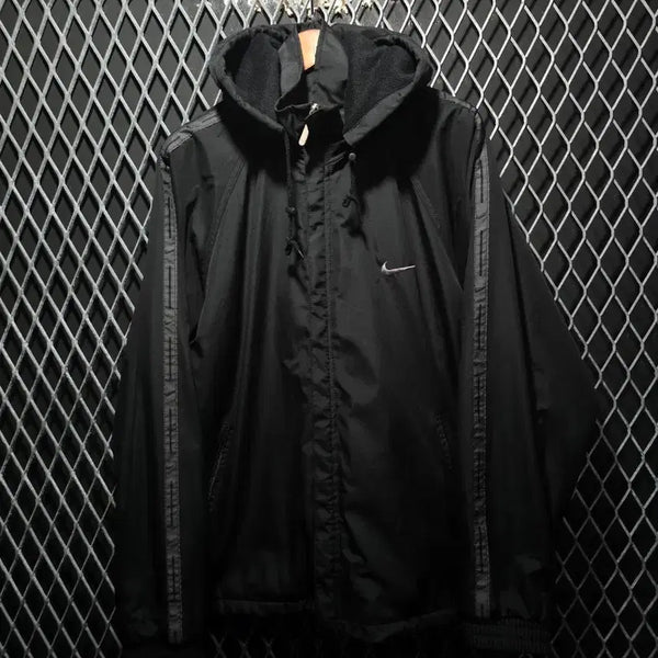[BUNJANG] Nike Old School Windbreaker Jacket - Size M / 나이키 올드스쿨 바람막이 M