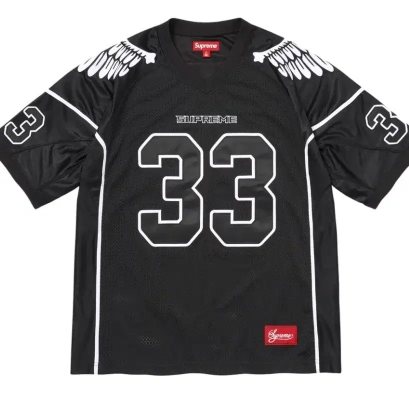 [BUNJANG] Supreme Wings Football Jersey Black XL / 슈프림 윙스 풋볼 저지 블랙