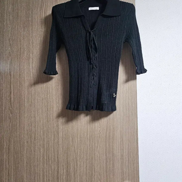 [BUNJANG] It Misha Kara Collar Knit Pullover / 잇미샤 카라 골변형 니트 풀오버