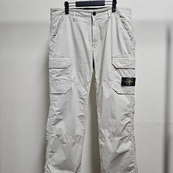 [BUNJANG] Stone Island Stretch Cotton Cargo Pants / 스톤아일랜드 스트레치 코튼 카고 팬츠