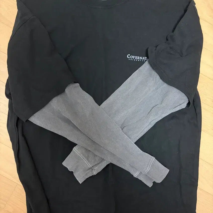 [BUNJANG] Covernat Sweatshirt Black XL / 커버낫 맨투맨 블랙