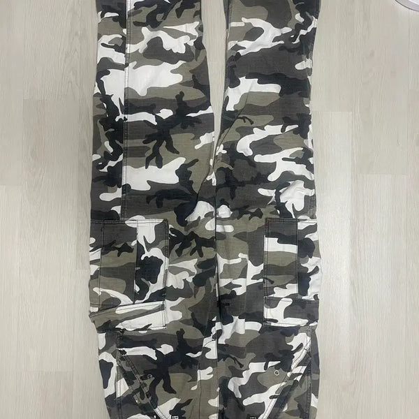 [BUNJANG] Stüssy Ripstop Military Cargo Pants Snow Camo 32 / 스투시 립스탑 밀리터리 카고 팬츠 스노우 카모 32