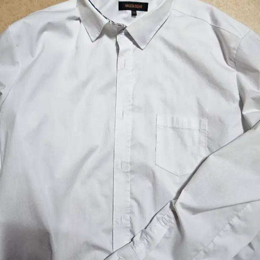 [BUNJANG] Schoollookz White Shirt 110 / 스쿨룩스와이셔츠110