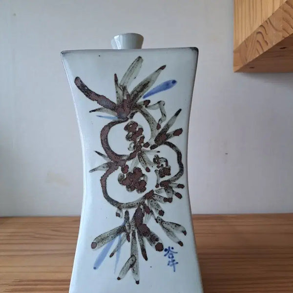 [BUNJANG] Master Jin Jong-man Gogu "Cheolcheonghwa" Ceramic Vase / 곡우 진종만 선생 철청화 도자기 작품