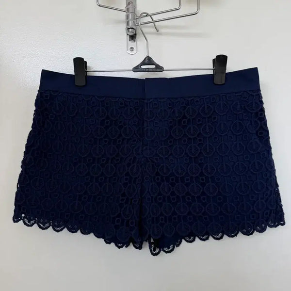 [BUNJANG] Club Monaco Navy Lace Shorts / 클럽모나코 네이비 레이스 반바지