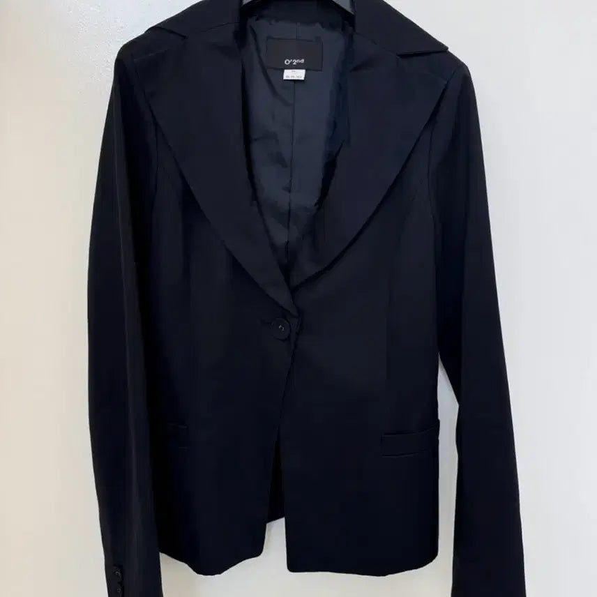 [BUNJANG] O'2nd Black Women's Jacket / 한섬 O'2nd 블랙 여성 자켓