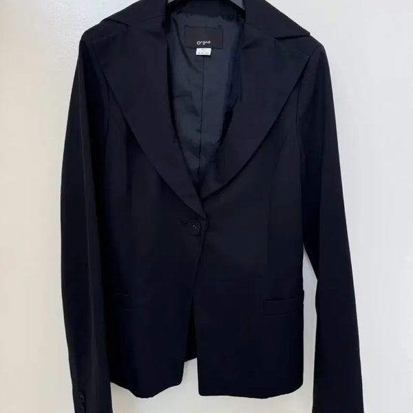 [BUNJANG] O'2nd Black Women's Jacket / 한섬 O'2nd 블랙 여성 자켓