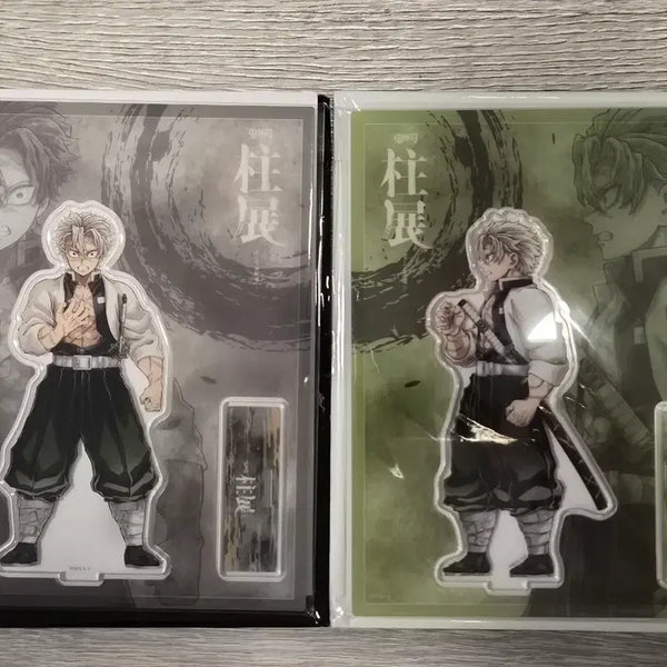 [BUNJANG] Demon Slayer Sanemi Shinazugawa Hashira Exhibition Acrylic Stand Set / ~8/23 귀멸의 칼날 시나즈가와 사네미 하시라전 아크릴스탠드 세트