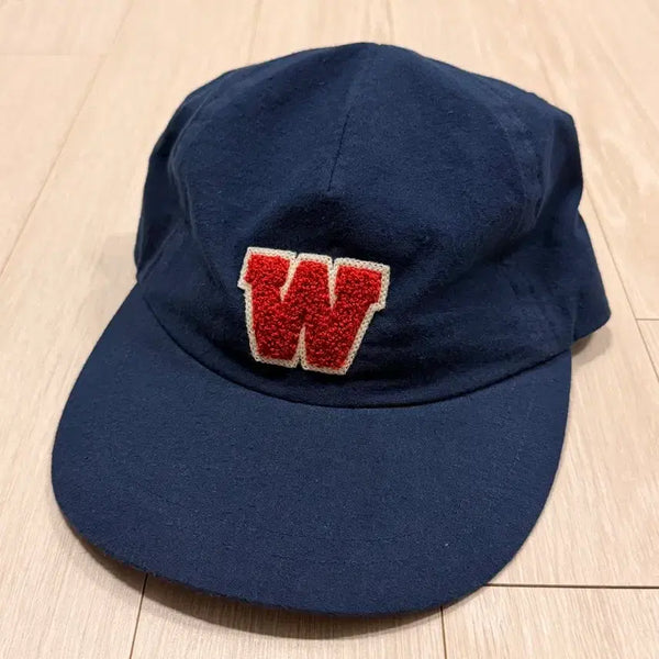 [BUNJANG] Wonderland Initial Ball Cap Navy / 미착용) Wonderland 이니셜 볼캡 네이비