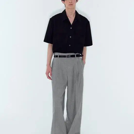 [BUNJANG] Nois 26ss Wool Grey Pants M / 노이스 26ss 울 그레이 팬츠 M