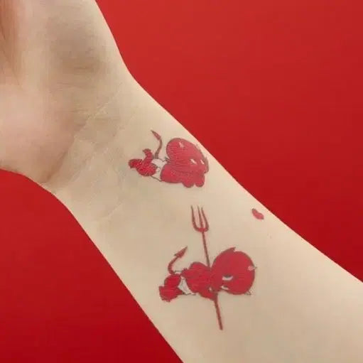[BUNJANG] Hot Stuff Tattoo Stickers Set (Sealed) / (미개봉 새상품) cgv 핫스터프 타투 스티커