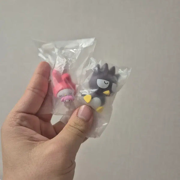 [BUNJANG] Sanrio My Melody & Bad Badtz-Maru Gacha Figure Bundle Set / 락교의잡화점 | 산리오 마이멜로디, 배드바츠마루 가챠 일괄!