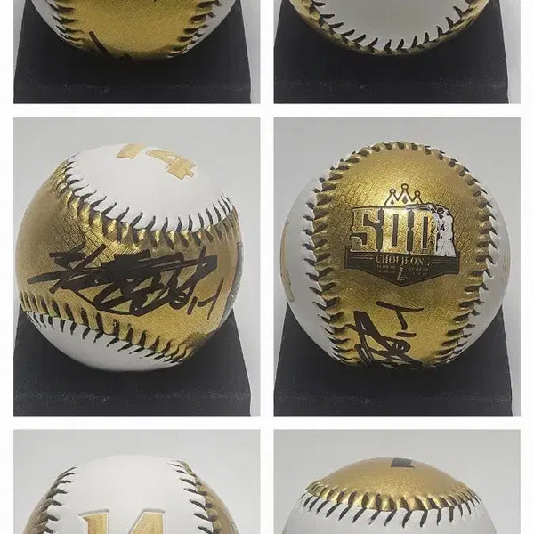 [BUNJANG] SSG Landers Choi Jeong Autographed 500 Home Run Commemorative Ball / SSG랜더스 최정 500홈런 기념구 싸인볼 사인볼
