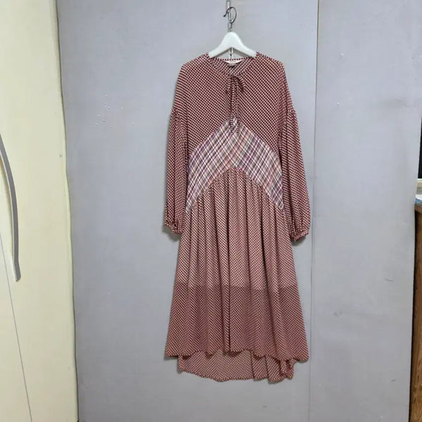 [BUNJANG] Jucy Judy Color Block Maxi Dress / 쥬시쥬디 색감이쁜 시원한 원피스 80  n6415