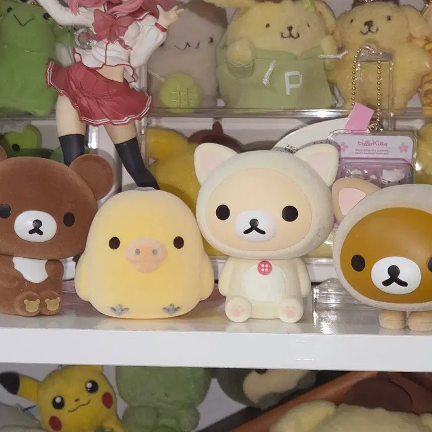 [BUNJANG] Rilakkuma Froccky CapuChara Figure Set / (기간한정~7/8)리락쿠마 후롯키 카푸캬라 피규어 세트