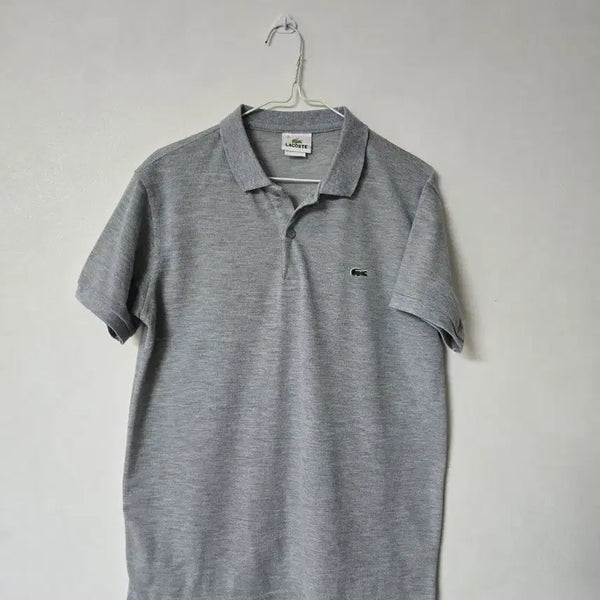 [BUNJANG] Lacoste Grey Polo Shirt L / 라코스테 그레이 폴로티셔츠 L