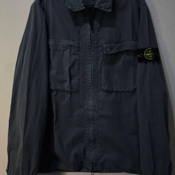 [BUNJANG] Stone Island 21SS 117WN Old Effect Overshirt Size L / 스톤아일랜드 21SS 117WN 올드이펙트 오버셔츠 100/L