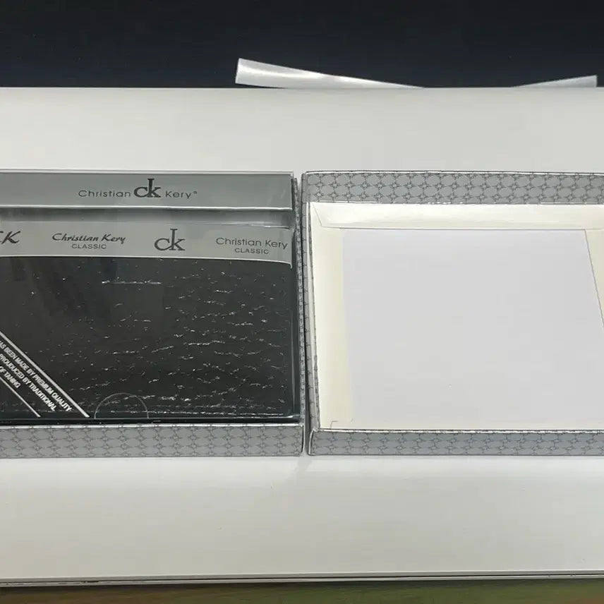 [BUNJANG] Calvin Klein CK Classic Black Leather Card Wallet / 크리스찬 케리 CK 클래식 남성 지갑 블랙 소가죽 카드지갑