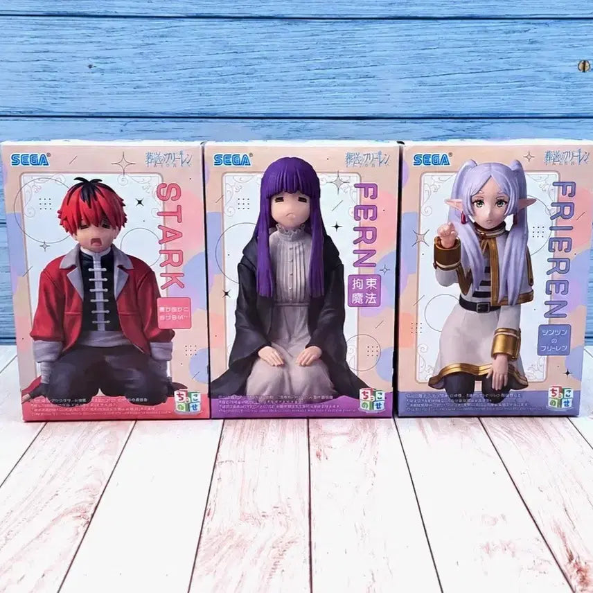 [BUNJANG] Frieren: Beyond Journey's End Chokonose Premium Set (Sealed) / (미개봉) 장송의 프리렌 피규어 초코노세 프리미엄 세트