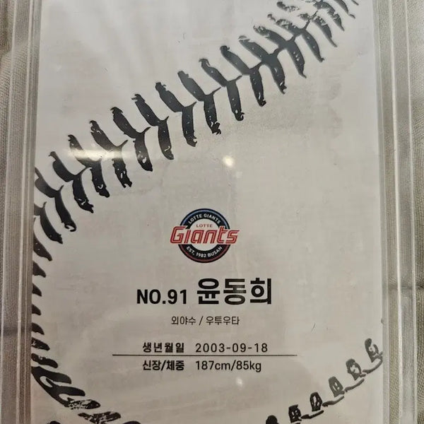 [BUNJANG] 2026 KBO Yoon Dong-hee Holo Parallel Card / 2026 KBO카드 홀로페러렐 윤동희
