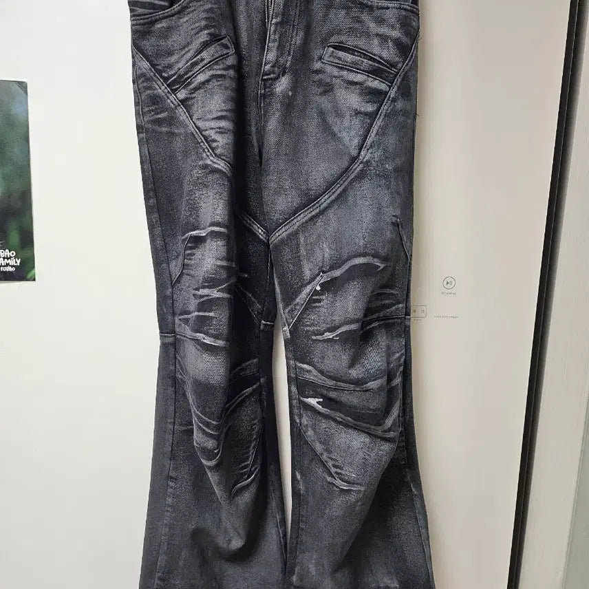 [BUNJANG] DNSH Coated Biker Pants XL / dnsr 코팅 바이커 팬츠 XL