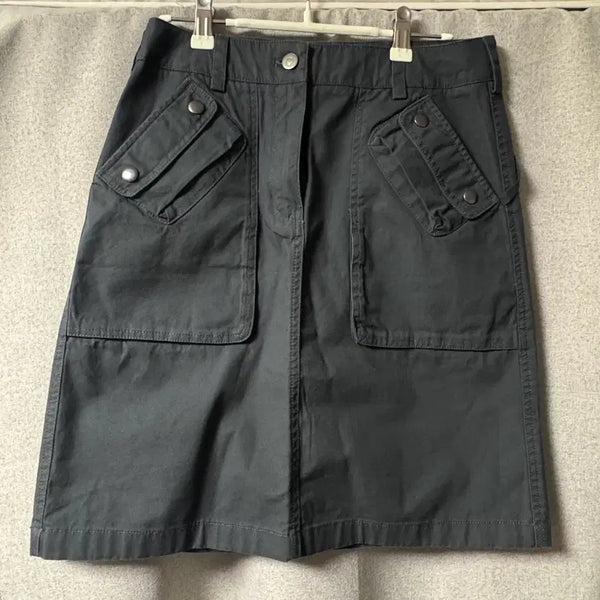 [BUNJANG] Mutnud Standard Cargo Skirt (Dark Grey) / 무탠다드 카고 스커트 (다크 크레이)