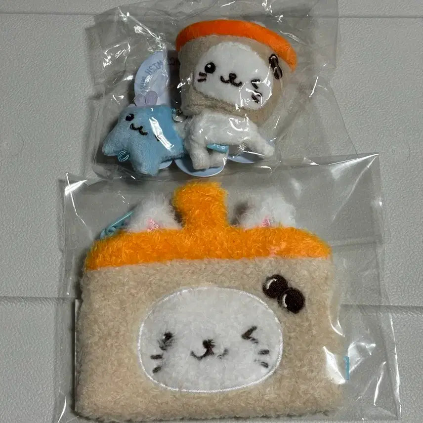 [BUNJANG] NCT WISH Yushi Bubble Cat Plush Keychain, Pouch Set (Sealed) / NCTWISH 유우시 버블냥 인형키링, 파우치 세트(미개봉)