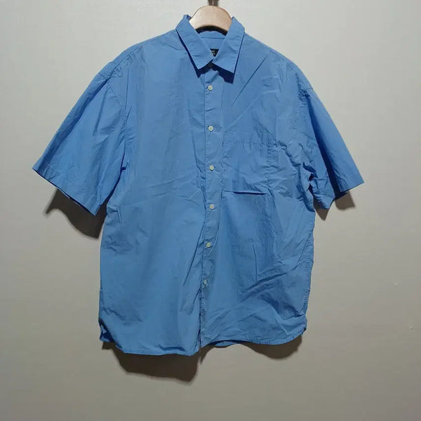 [BUNJANG] Musinsa Standard Men's Oversized Fit Short Sleeve Shirt L / 무신사스탠다드 남성 오버핏 반팔 셔츠 L (26A959)