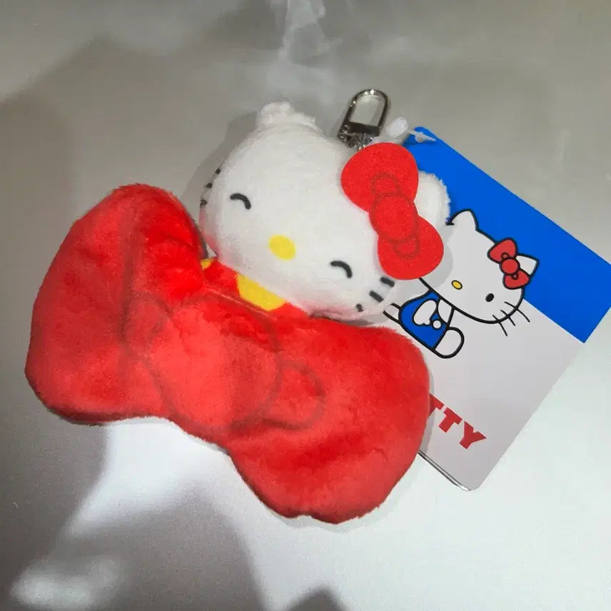 [BUNJANG] Sanrio Hello Kitty Ribbon Keyring / 산리오 헬로키티 키티 리본 키링