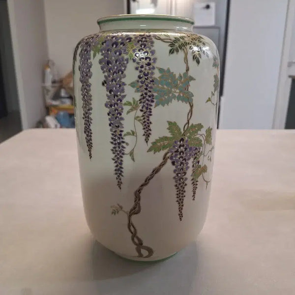 [BUNJANG] Japanese Porcelain Wisteria Vase / 일본도자기