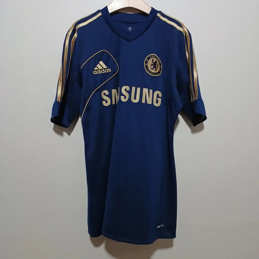 [BUNJANG] Adidas Chelsea Men's Short Sleeve Jersey T-Shirt Size 95 / 아디다스 12 첼시 남성 반팔 져지 티셔츠  95 (26A979)
