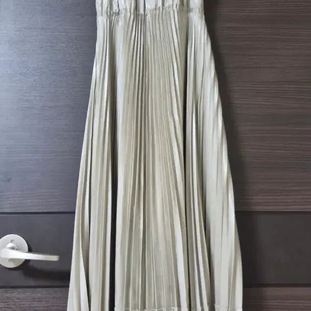 [BUNJANG] AllSaints Pleated Long Dress / 올세인츠 플리츠 롱원피스