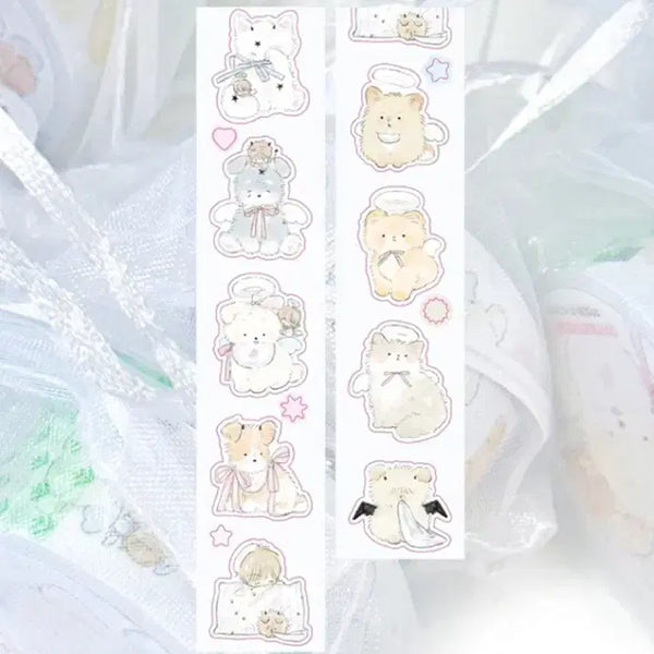 [BUNJANG] Popo My Lovely Friends Kiss Cut Sticker / 포포 마이러블리프렌즈 키스컷