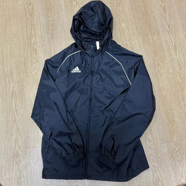 [BUNJANG] Adidas Black Windbreaker XL / 아디다스 바람막이 블랙 XL