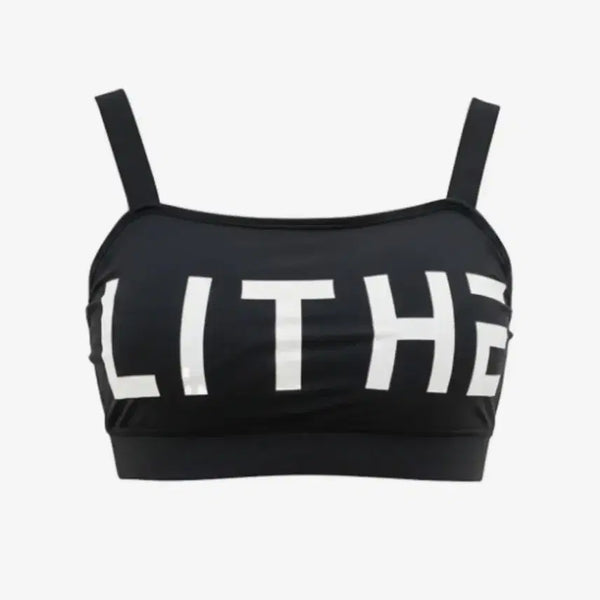 [BUNJANG] Ride Lettering Sports Bra / 라이드 레터링 브라탑s