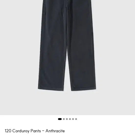 [BUNJANG] My Library 120 Corduroy Pants Anthracite / 120 코듀로이 팬츠 앤트러사이트 마이라이브러리