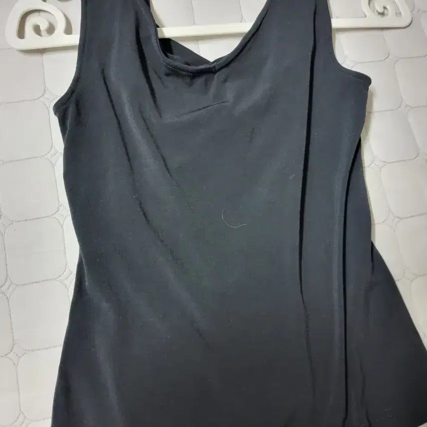 [BUNJANG] Japanese Vintage Black Sleeveless Top / 일본빈티지 검정 민소매